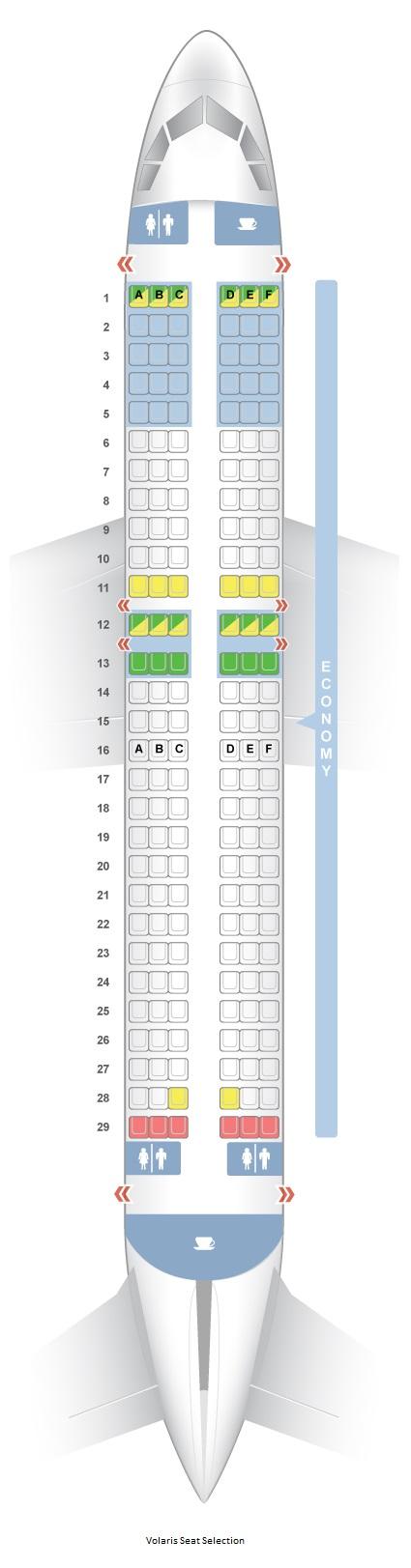 How to choose a seat on Volaris?